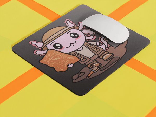 Mousepad Axolotzin Arqueologo Ajolote