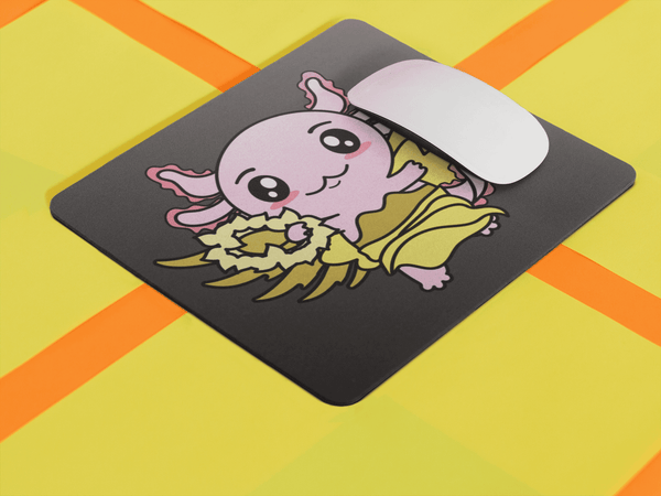 Mousepad Axolotzin Victoria Alada Ajolote