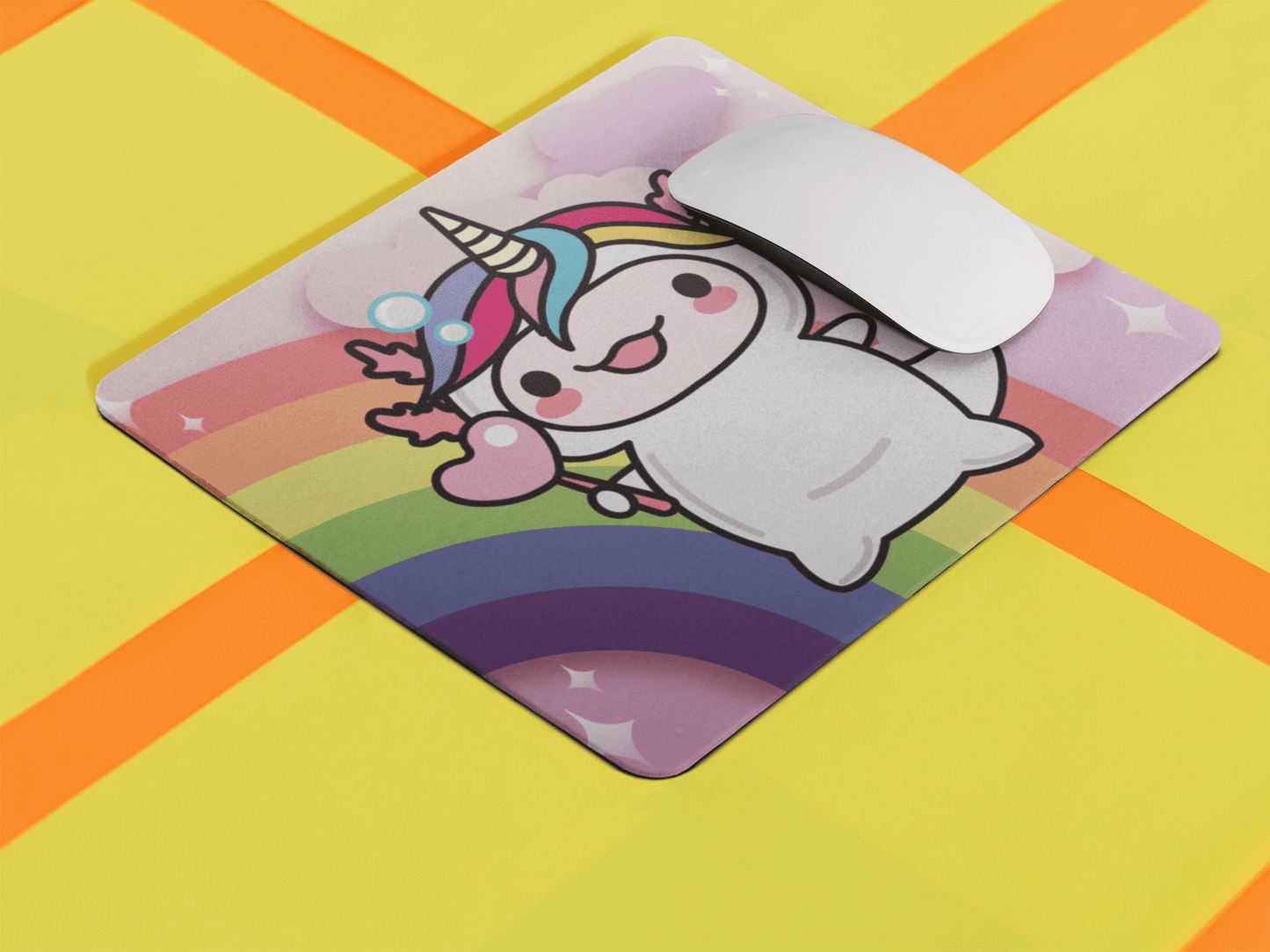 Mousepad Ajolote Unicornio Xo The Monster Vers. 2