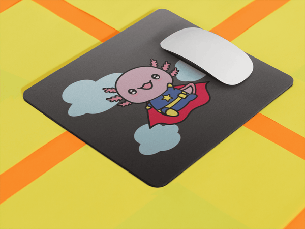 Mousepad Ajolote Super Heroe Xo The Monster