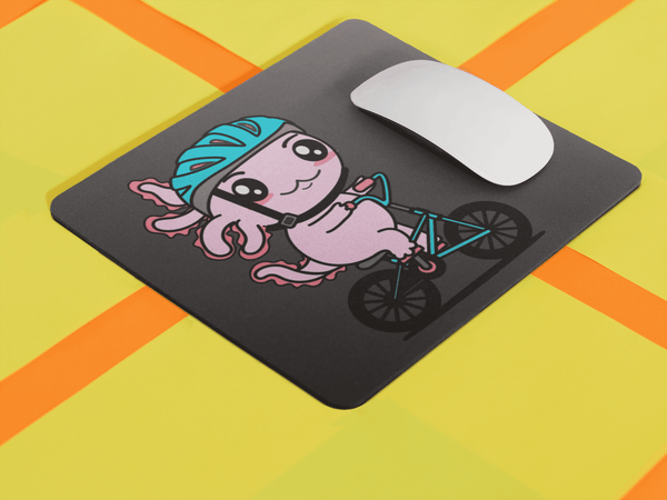 Mousepad Axolotzin Ciclista Ajolote