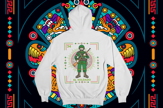 Hoodie Loteria El Soldado Unisex