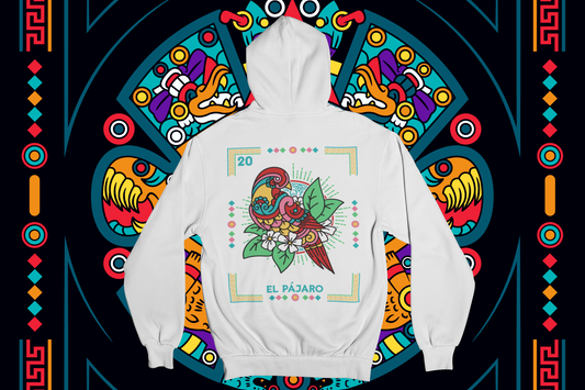 Hoodie Loteria El Pajaro Unisex
