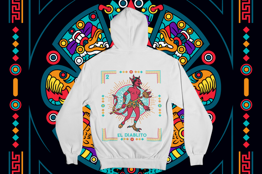 Hoodie Loteria El Diablito Unisex