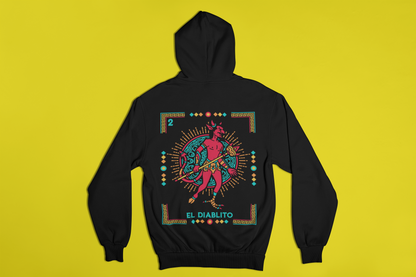 Hoodie Loteria El Diablito Unisex