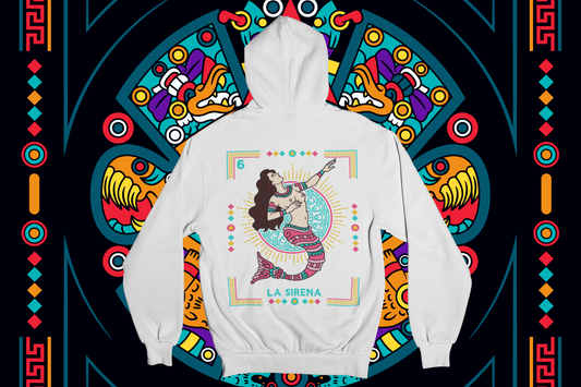Hoodie Loteria La Sirena Unisex