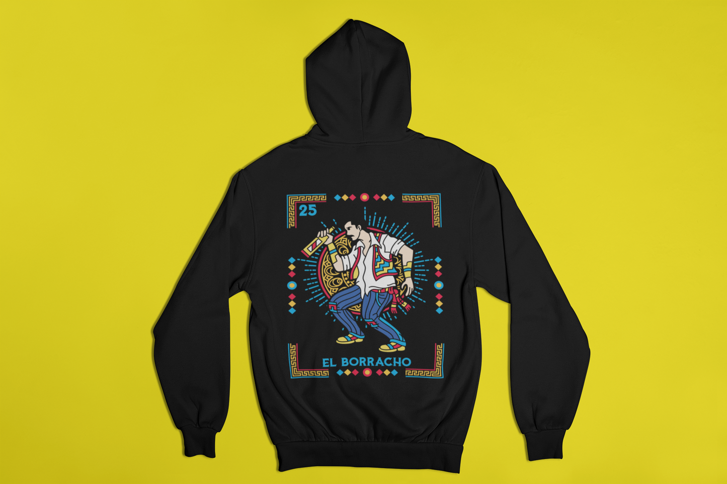 Hoodie Loteria El Borracho Unisex