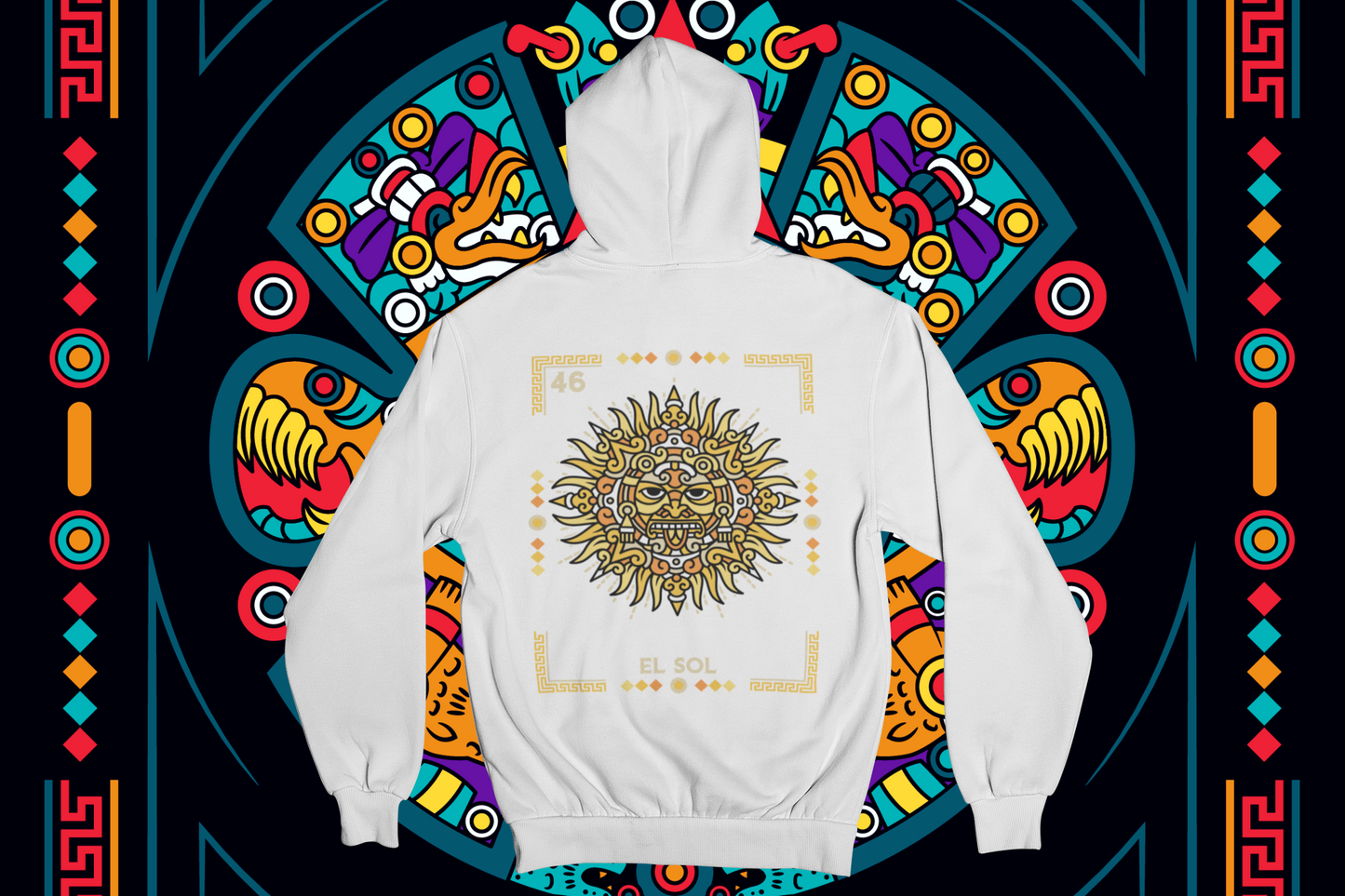 Hoodie Loteria El Sol Unisex