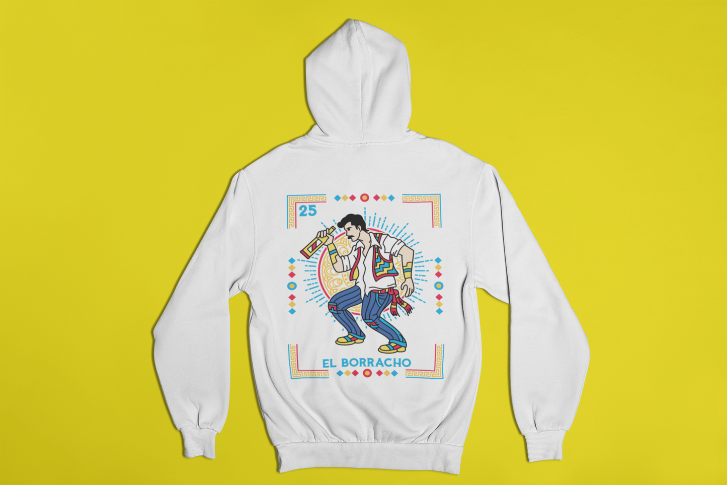 Hoodie Loteria El Borracho Unisex