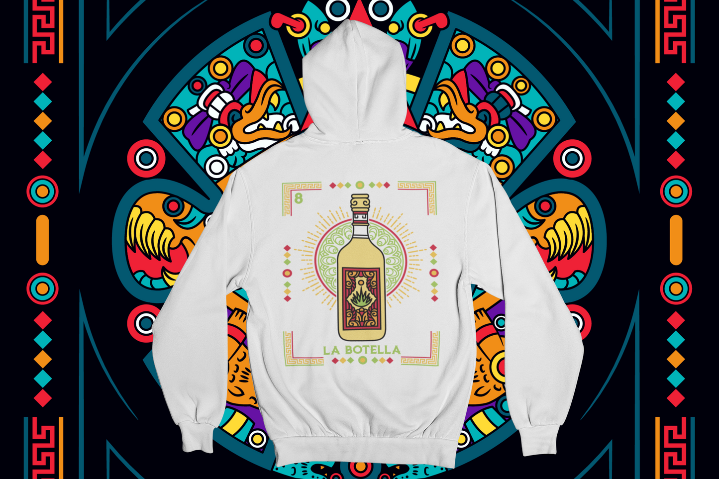 Hoodie Loteria La Botella Unisex