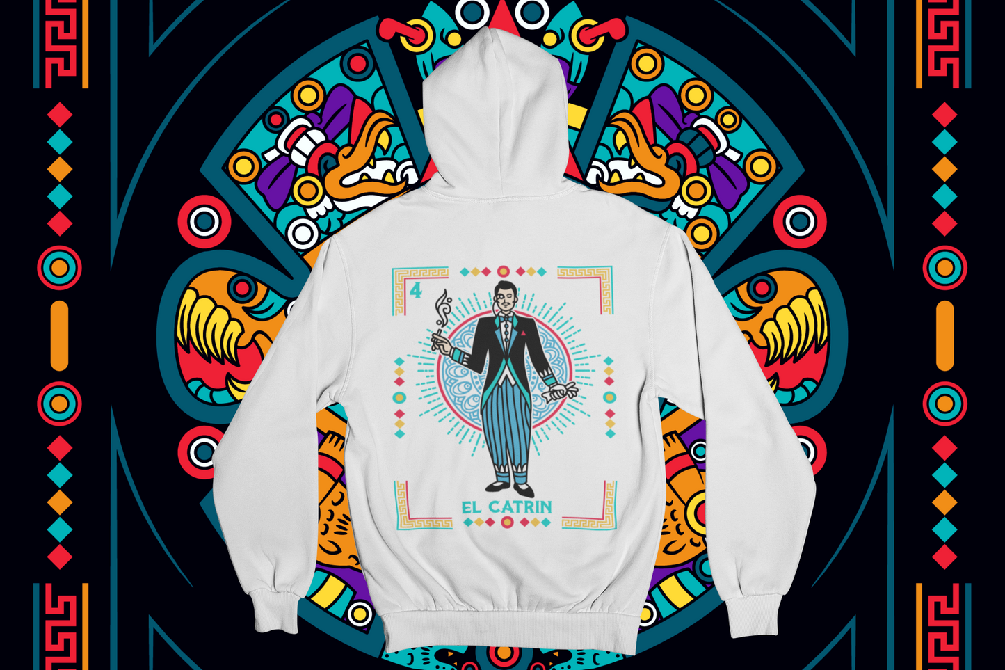 Hoodie Loteria El Catrin Unisex