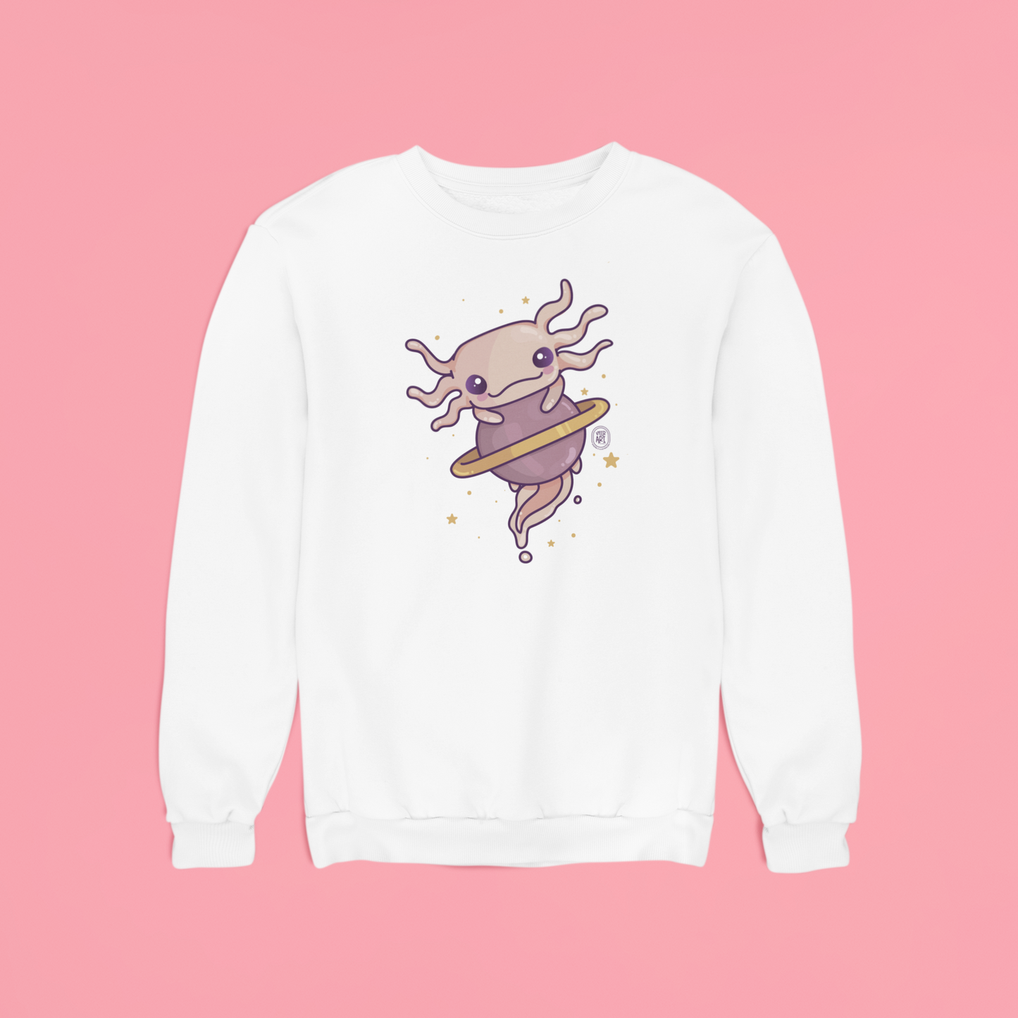 Sudadera Ajolotito Espacial Mirari Chan