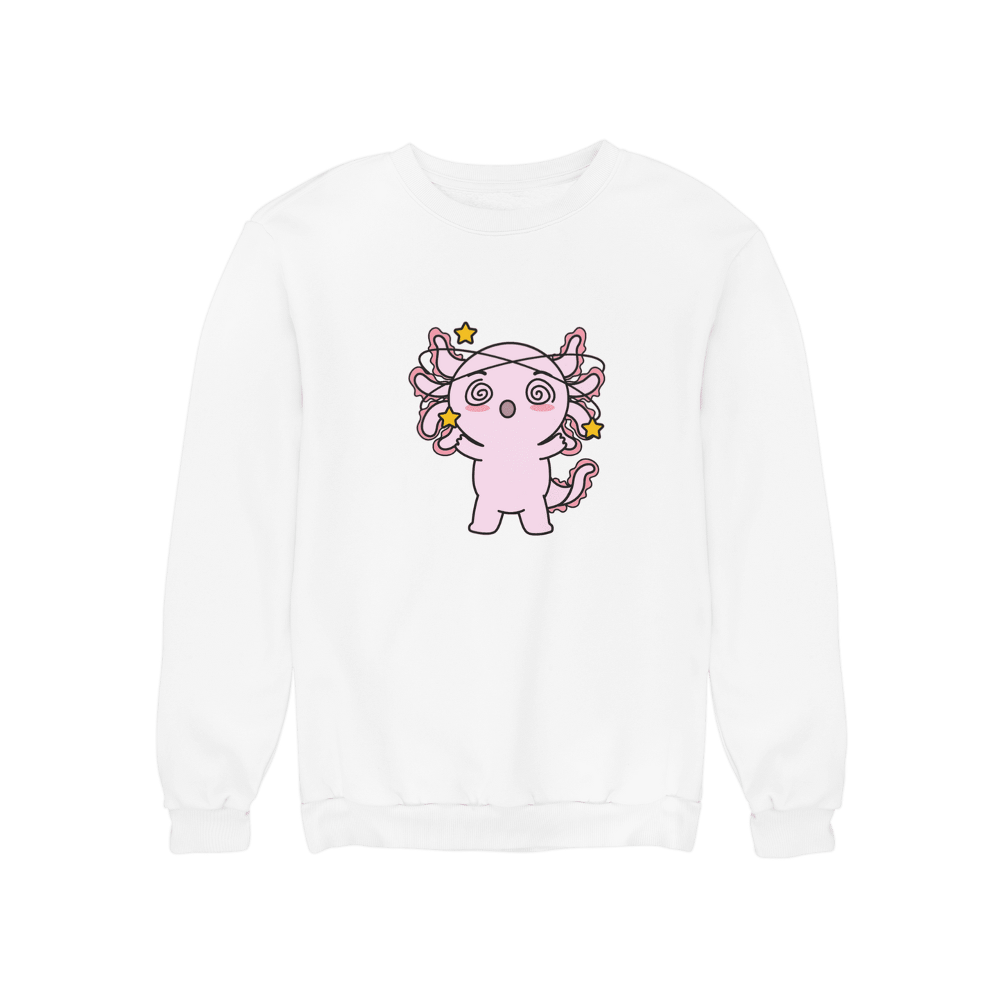Sudadera Axolotzin Mareado Ajolote Unisex