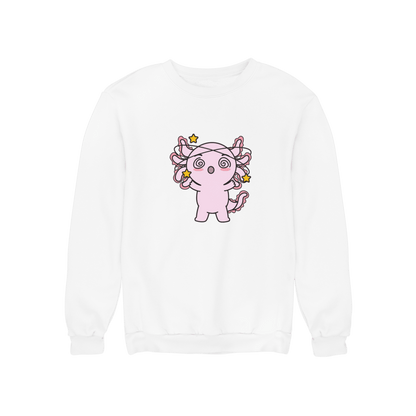 Sudadera Axolotzin Mareado Ajolote Unisex