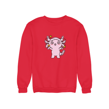 Sudadera Axolotzin Mareado Ajolote Unisex