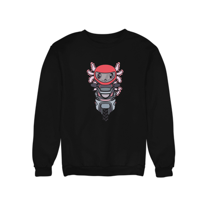 Sudadera Axolotzin Motoneta Ajolote Unisex