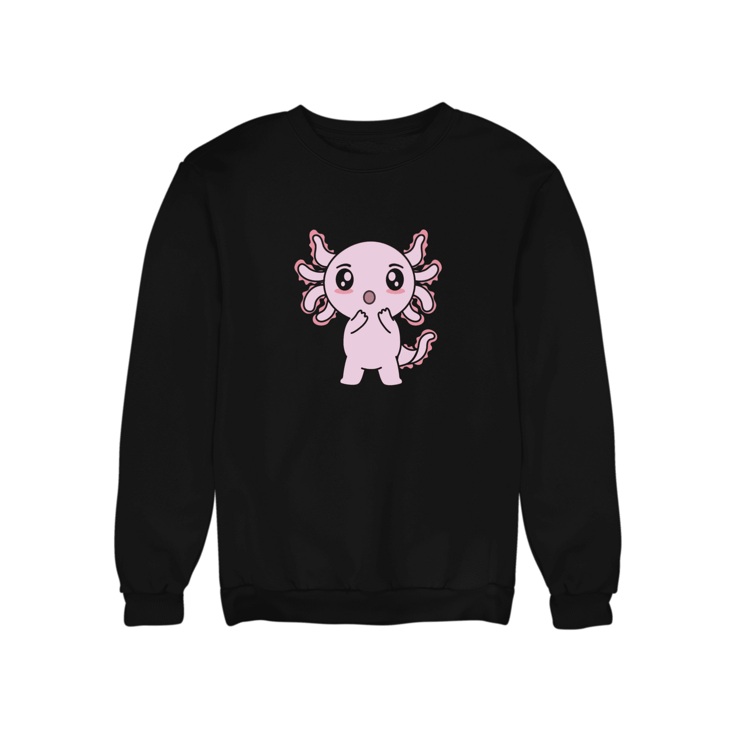 Sudadera Axolotzin Sorprendido Ajolote Unisex