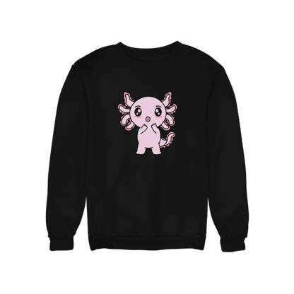 Sudadera Axolotzin Sorprendido Ajolote Unisex