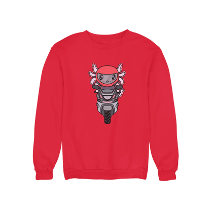 Sudadera Axolotzin Motoneta Ajolote Unisex