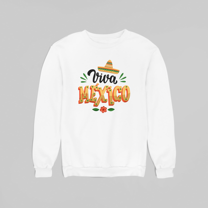 Sudadera Sombrerito Viva México UNISEX