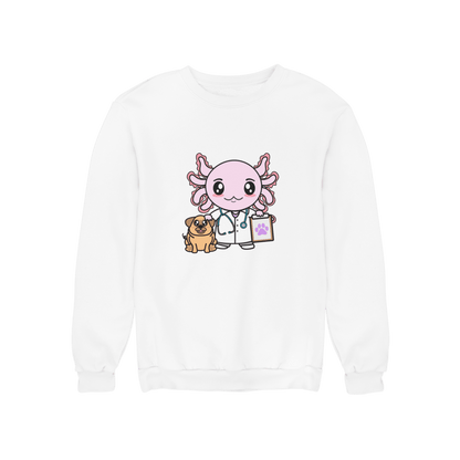 Sudadera Axolotzin Veterinario Ajolote Unisex
