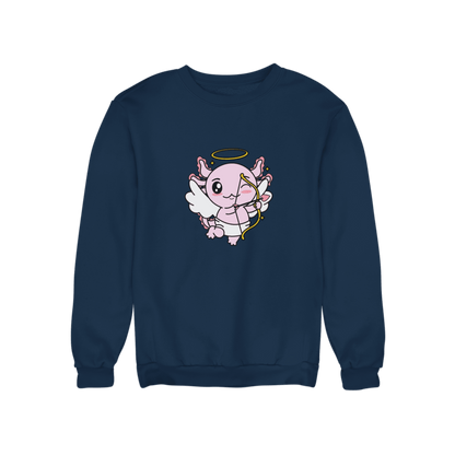 Sudadera Axolotzin Cupido Ajolote Unisex