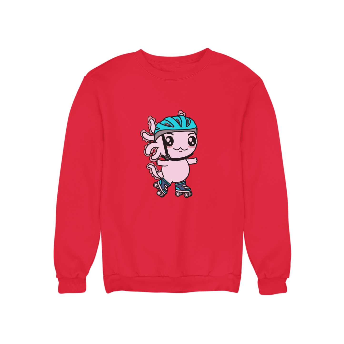 Sudadera Axolotzin Patinador Ajolote Unisex