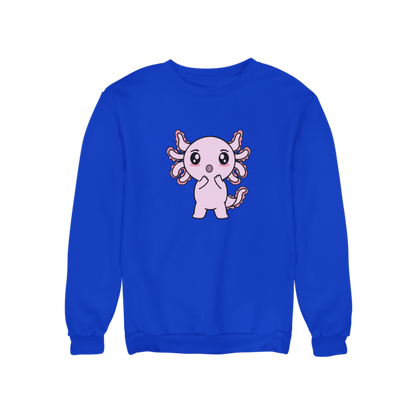 Sudadera Axolotzin Sorprendido Ajolote Unisex