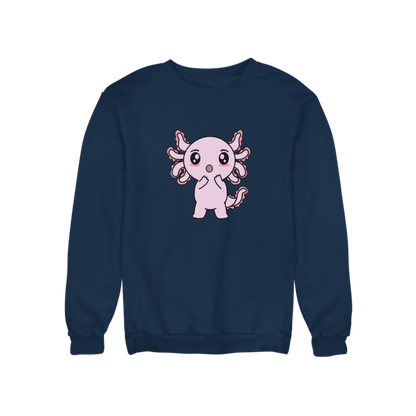 Sudadera Axolotzin Sorprendido Ajolote Unisex