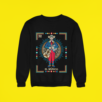 Sudadera Loteria El Musico UNISEX