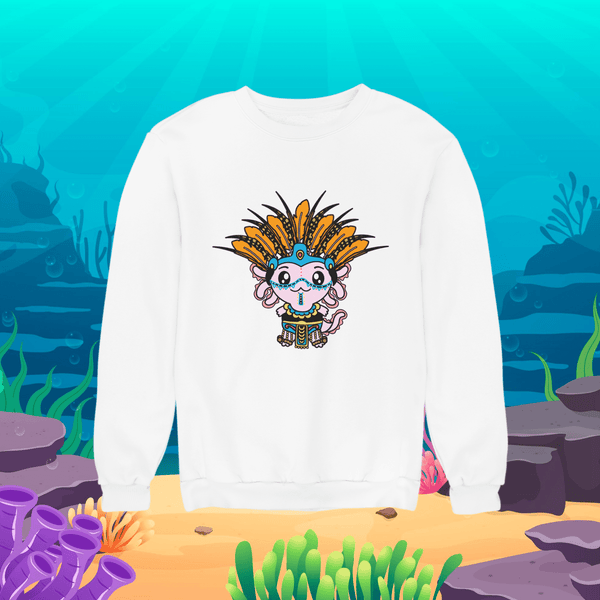 Sudadera Axolotzin Danzante Ajolote Unisex