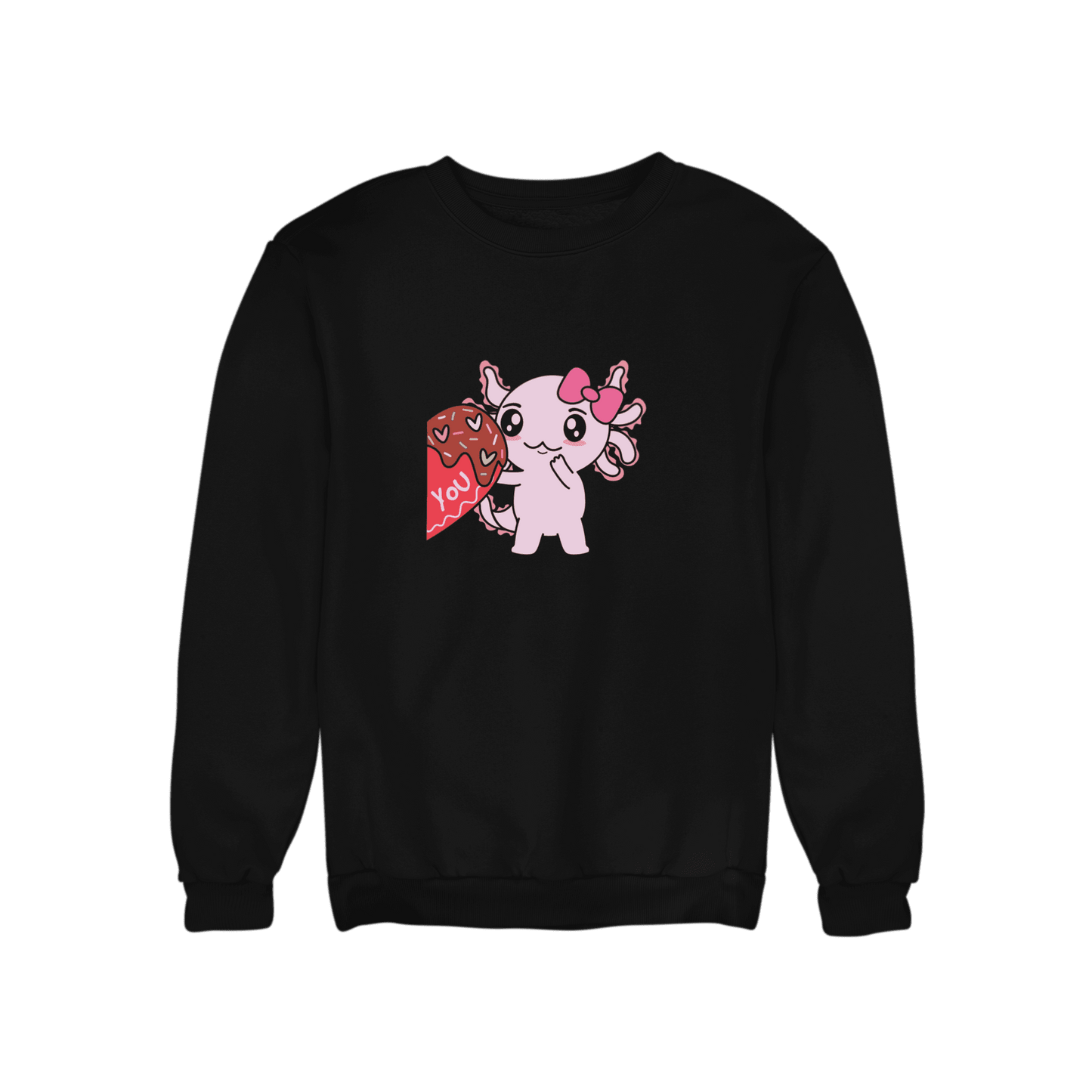 Sudadera Axolotzin Love You Ajolote Unisex