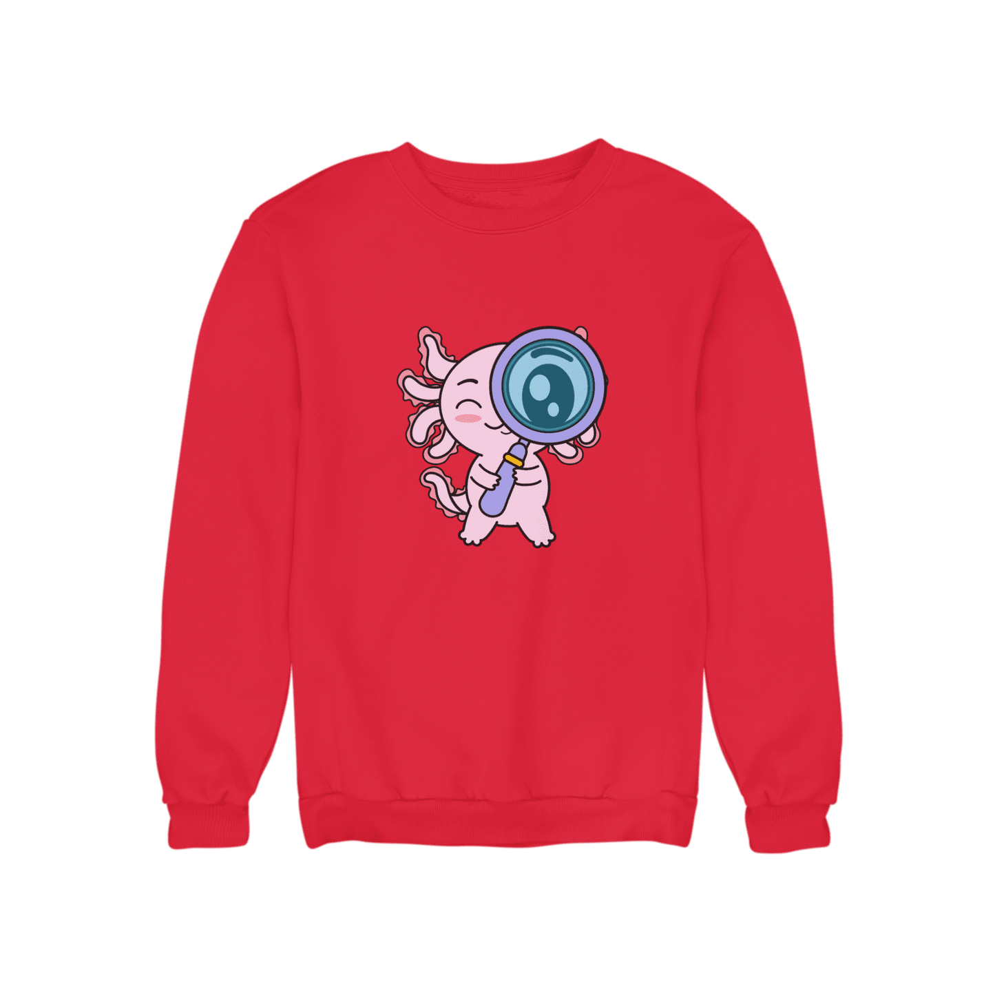 Sudadera Axolotzin Curioso Ajolote Unisex