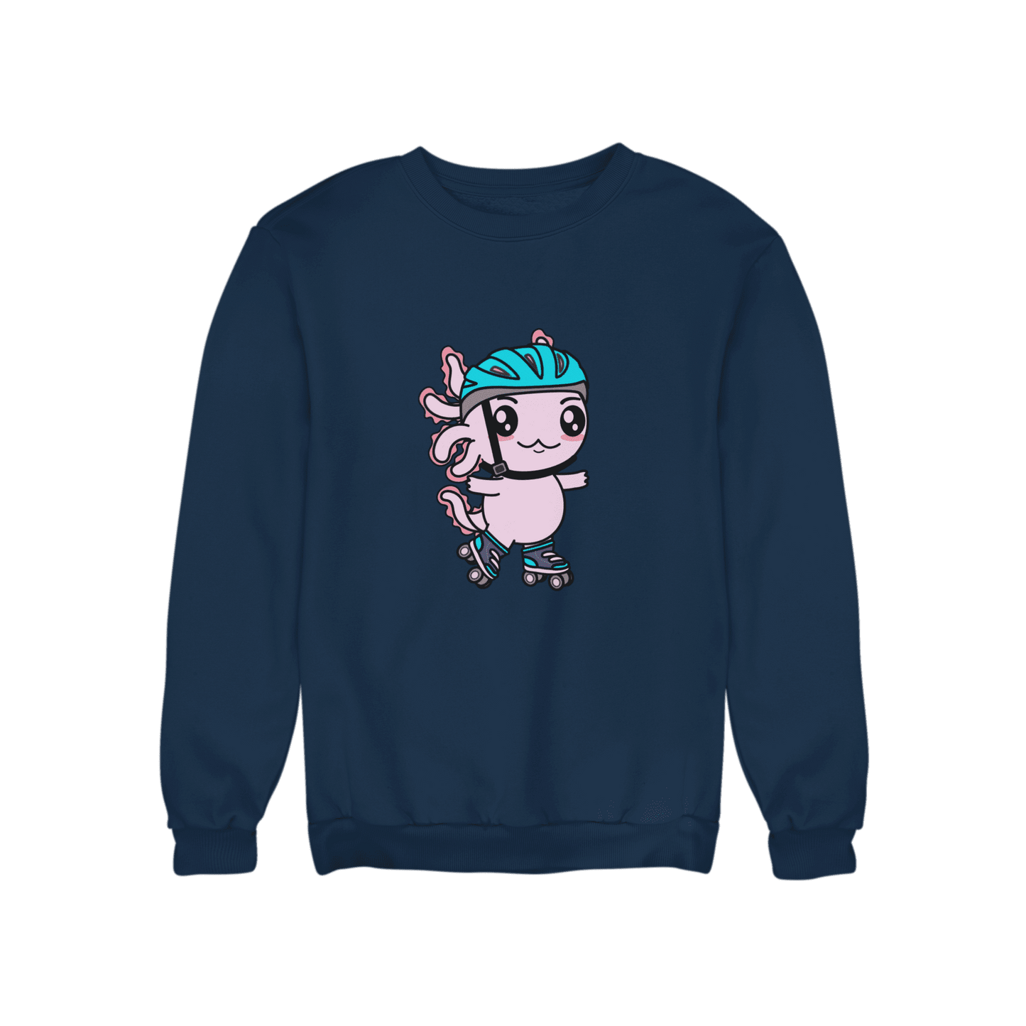 Sudadera Axolotzin Patinador Ajolote Unisex