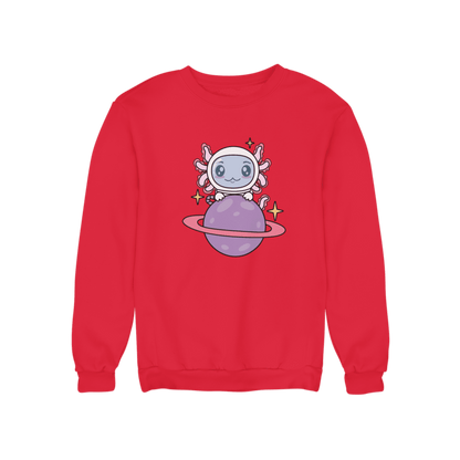 Sudadera Axolotzin Planeta Ajolote Unisex
