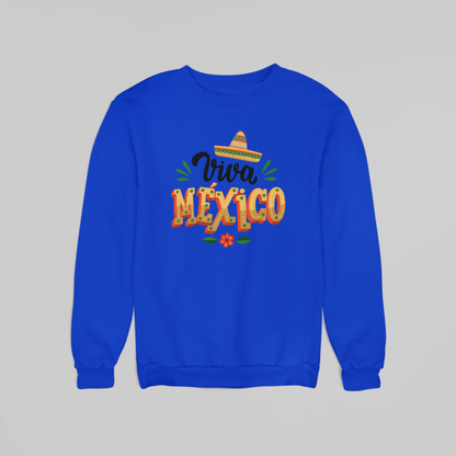 Sudadera Sombrerito Viva México UNISEX