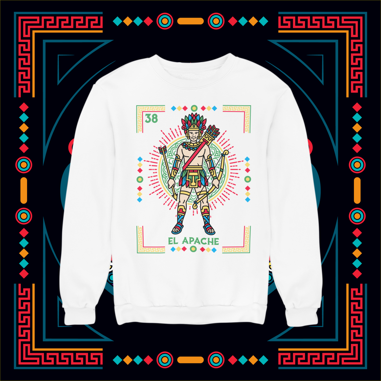 Sudadera Loteria El Apache UNISEX