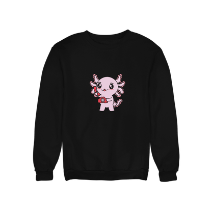 Sudadera Axolotzin Telefono Ajolote Unisex
