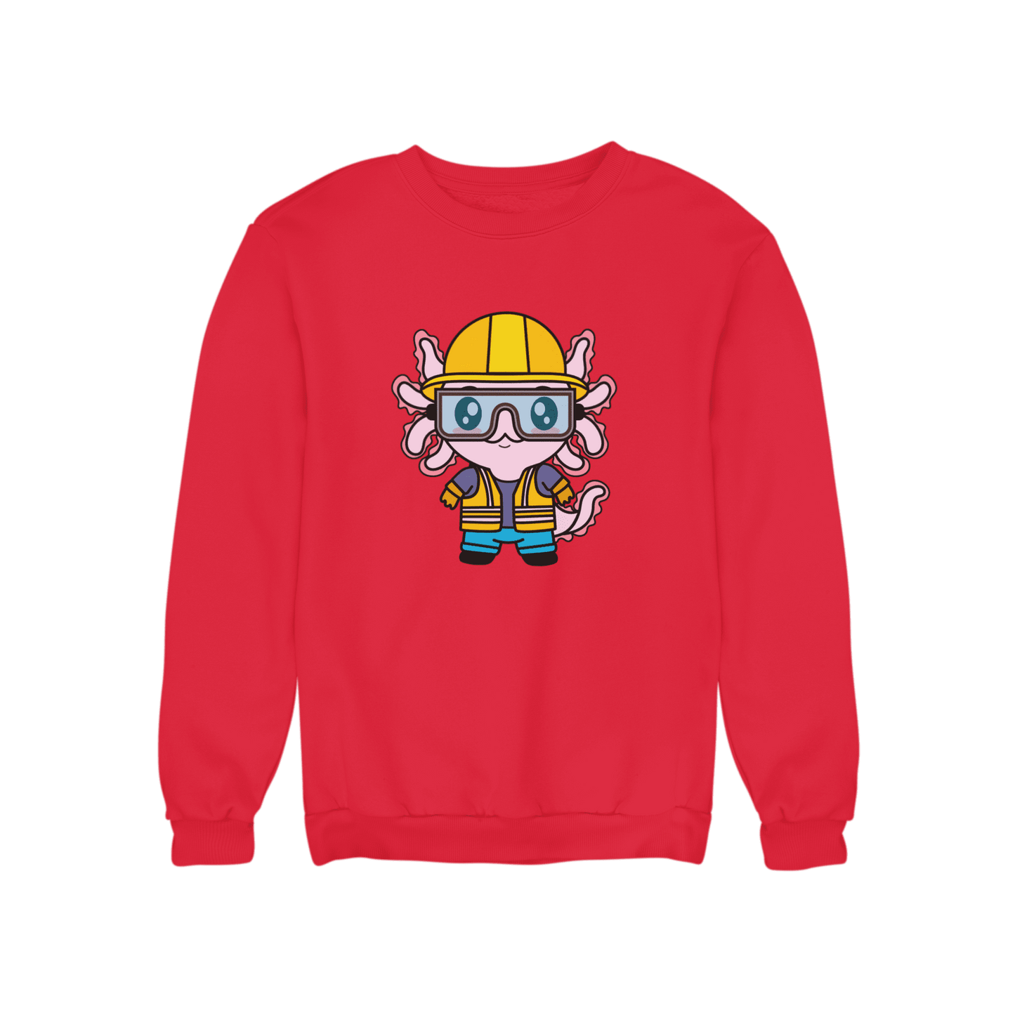 Sudadera Axolotzin Constructor Ajolote Unisex