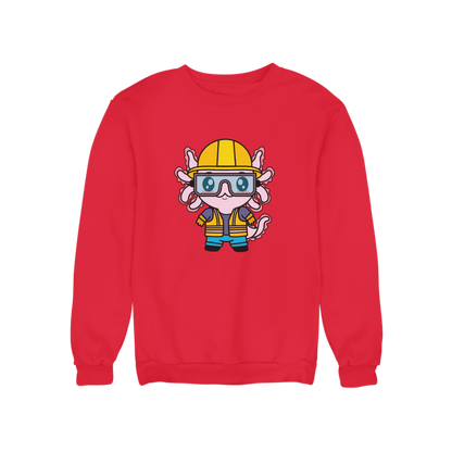 Sudadera Axolotzin Constructor Ajolote Unisex