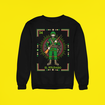 Sudadera Loteria El Soldado UNISEX