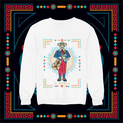 Sudadera Loteria El Musico UNISEX