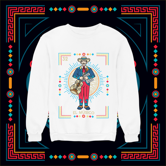 Sudadera Loteria El Musico UNISEX