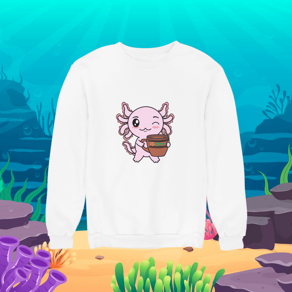 Sudadera Axolotzin Pulquero  Ajolote Unisex