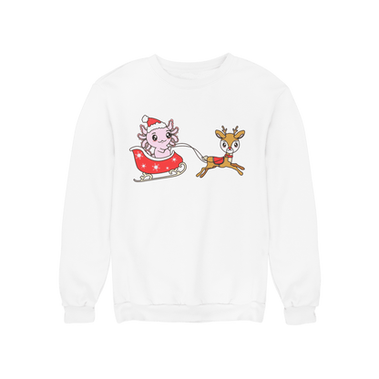 Axolotzin Trineo Ajolote Navidad