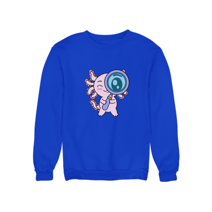 Sudadera Axolotzin Curioso Ajolote Unisex