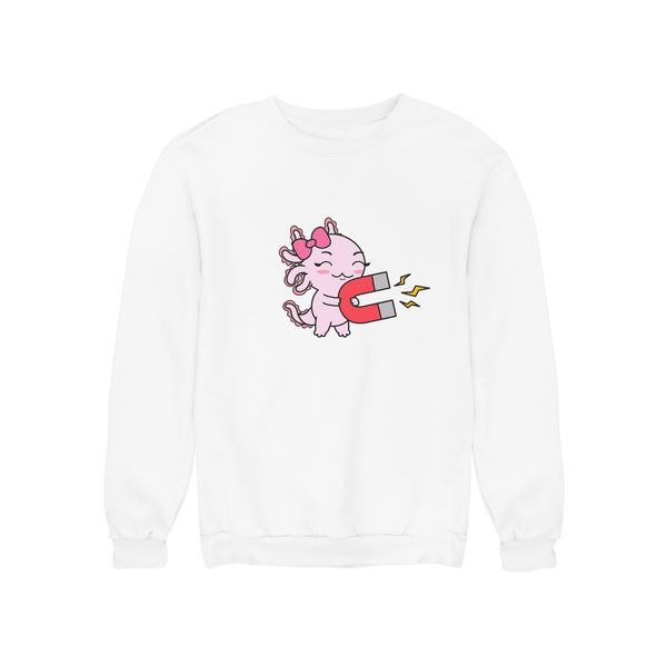 Sudadera Axolotzin Atraccion Ajolote Unisex