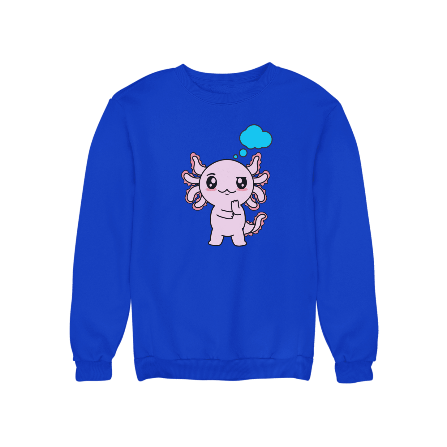 Sudadera Axolotzin Pensando Ajolote Unisex