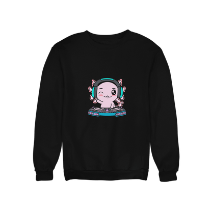Sudadera Axolotzin Dj Ajolote Unisex