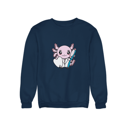Sudadera Axolotzin Dentista Ajolote Unisex